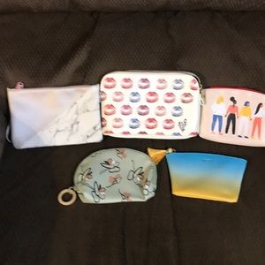 Various size Ipsy bags. Brand new and never used.